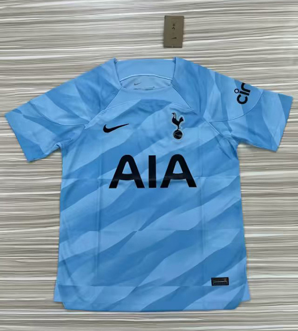 AAA Quality Tottenham 23/24 GK Blue Soccer Jersey